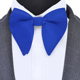 New Big Bow Ties Men's Solid Bowtie Red Black Yellow Fashion Bowknot For Men Wedding  Party Accessories