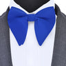 New Big Bow Ties Men's Solid Bowtie Red Black Yellow Fashion Bowknot For Men Wedding  Party Accessories