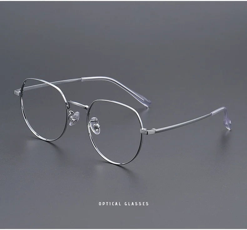 DIEDIESEE New Anti Blue Light Men's And Women's Titanium Frame Can Be Paired With Myopia Optical Prescription Glasses Frame 1901