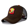 High Quality Brand Anime Cartoon Snapback Cotton Baseball Cap Men Women Hip Hop Dad Mesh Hat Trucker Hat Dropshipping