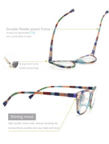 Blue Light Blocking Glasses Lady Computers Flat Lenses Eyeglass reading fatigue relieving reading glasses for wome
