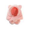 Bonnet d'hiver pour bébé, écharpe, une pièce, fausse fourrure, chapeau pour enfants, dessin animé, ours, chaud, cou, oreilles, bonnet coupe-vent pour garçons et filles, articles pour bébés
