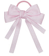 2PCS Elastic Hair Ties Rings Boutique Fabric Fringes Bows Grosgrain Ribbon Ponytail Holder Rubber Hair Bands Hair Accessories